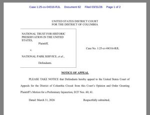 Judge and Donald Trump in split news image