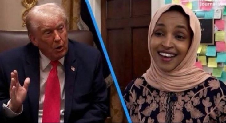 Ilhan Omar speaking at Capitol