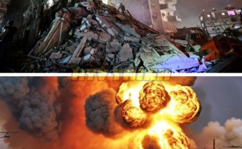 Explosion in Iranian city amid reports of hypersonic missile strike and rising Middle East tensions.