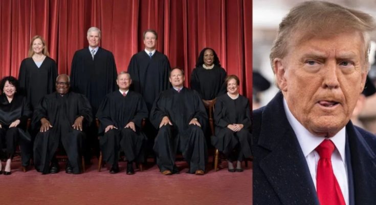 U.S. Supreme Court building as justices uphold firearm ban for individuals under domestic violence restraining orders