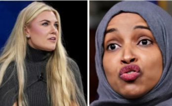 Erika Kirk speaking during controversial remarks about Ilhan Omar as conservative women gain influence