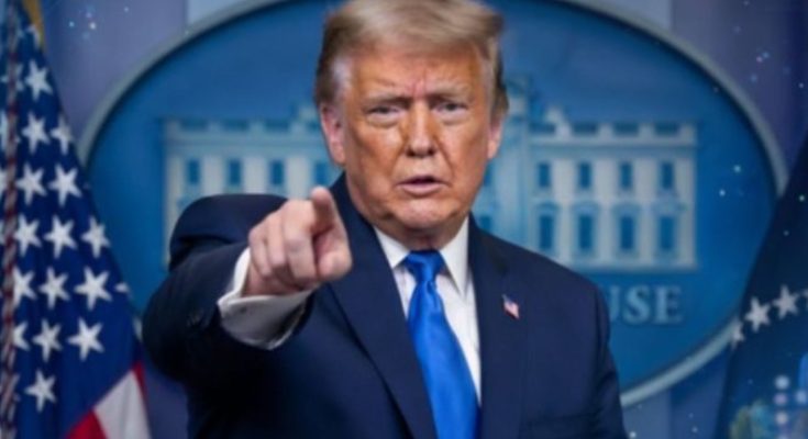 Donald Trump during legal proceedings