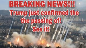 Devastated urban area after rocket attack rubble and smoke (50 characters)