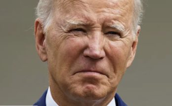 Joe Biden ringing bell after treatment