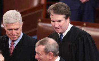 Supreme Court justices Gorsuch and Kavanaugh