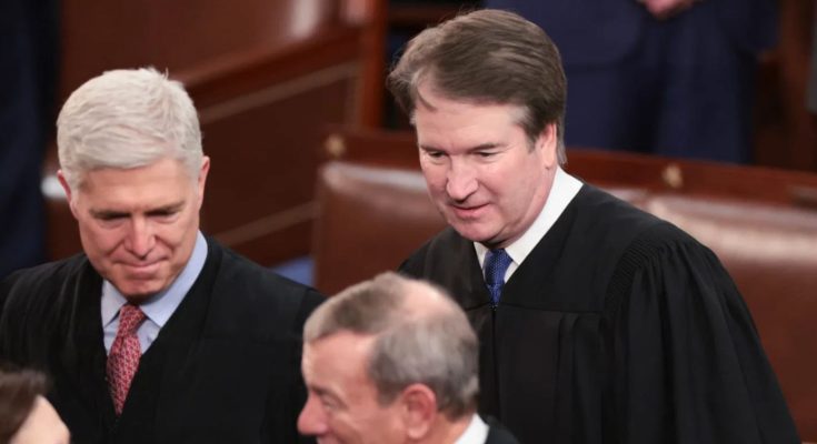 Supreme Court justices Gorsuch and Kavanaugh