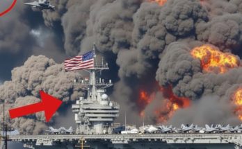 damaged warship after reported attack