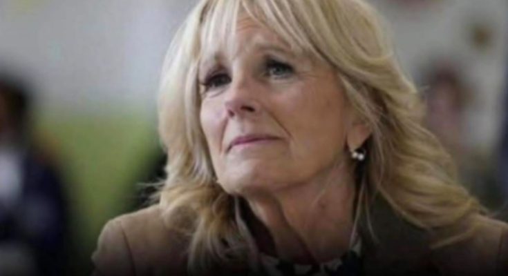 Ashley Biden walking in park after filing