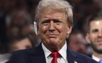 Donald Trump tearful speech moment