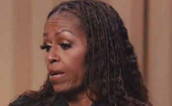 Michelle Obama speaking at public event