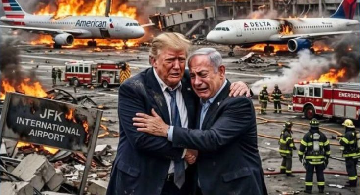 Missile strike damage in Tel Aviv city