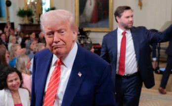 JD Vance speaking at political event