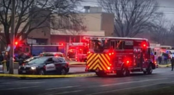 wreckage on Mexico Querétaro highway crash