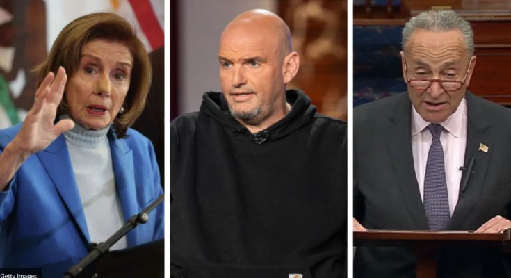 John Fetterman speaking on voter ID laws