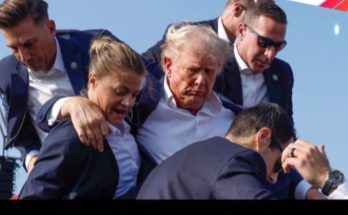 Secret Service agent at Trump rally scene