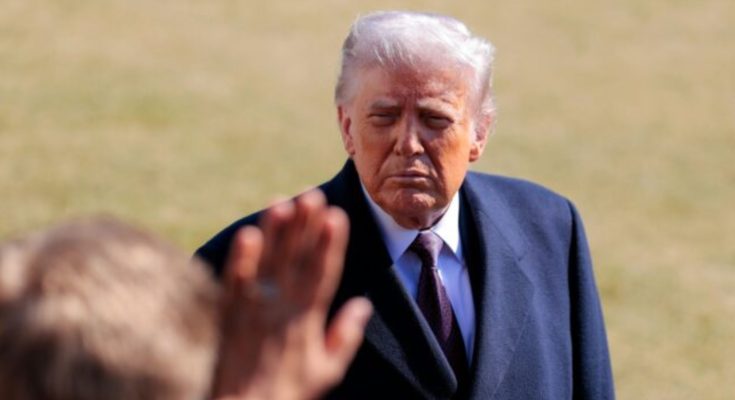 Main image related to President Donald Trump encouraged the Iranian people to take over their