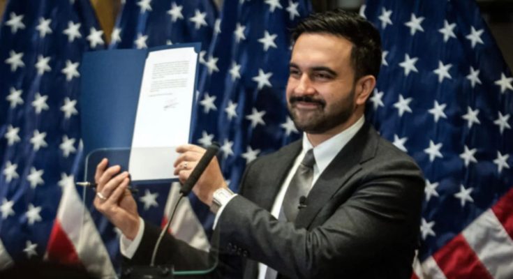 Main image related to New York City Mayor Zohran Mamdani is scaling back a key campaign pledge