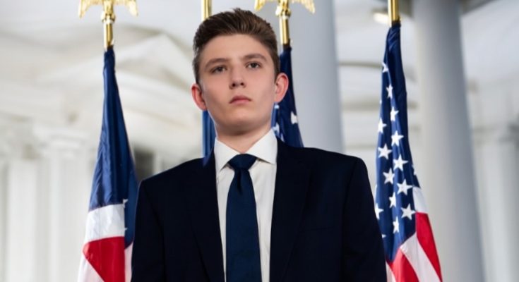 Main image related to Born in Manhattan on March 20, 2006, Barron Trump entered the world
