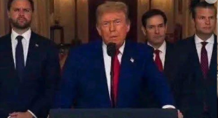 Iran strike America threat map showing potential U.S. target regions