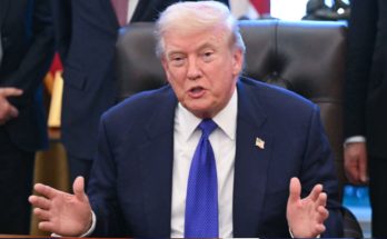 Donald Trump meeting with defense contractors at the White House about expanding weapons production