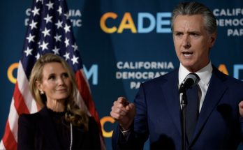 Jennifer Siebel Newsom discussing The Representation Project amid scrutiny over nonprofit payments