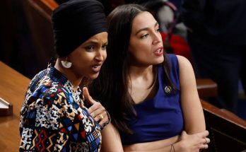 Representative Ilhan Omar during congressional session amid calls for potential expulsion vote