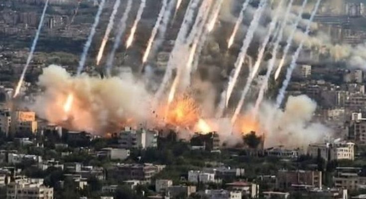 Trump just confirmed the passing of! see it! report rocket attack los angeles causes widespread destruction