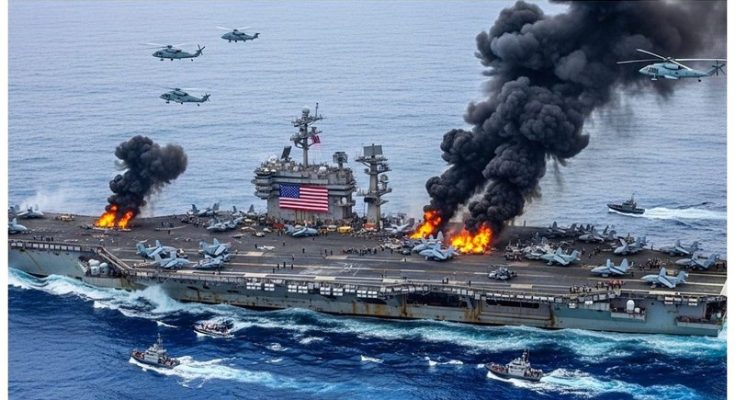 The uss abraham 1s 0n f1re! – iran news update in the w0rld 0f d1g1tal med1a