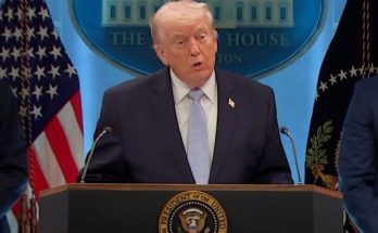 Trump speaking at Iran war press conference