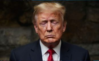 Trump crying emotional tears