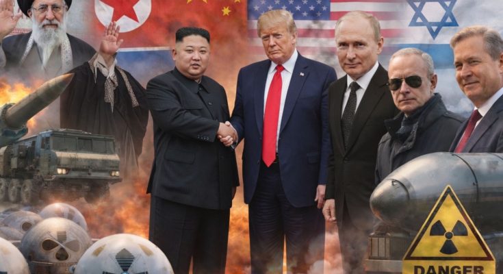 Global nuclear tensions rise as world leaders and military power dominate headlines.