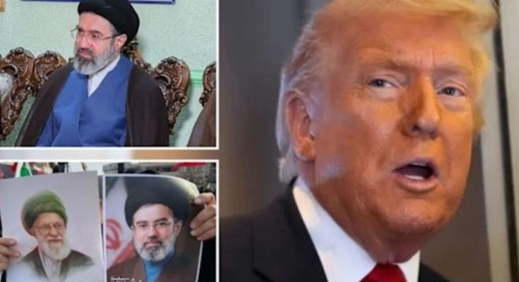 Donald Trump and Ayatollah Ali Khamenei Portraits
