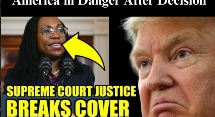 Supreme Court Justice and Trump on decision