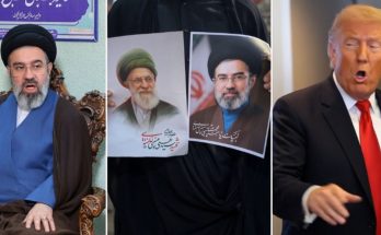 Trump reacts to Khamenei posters