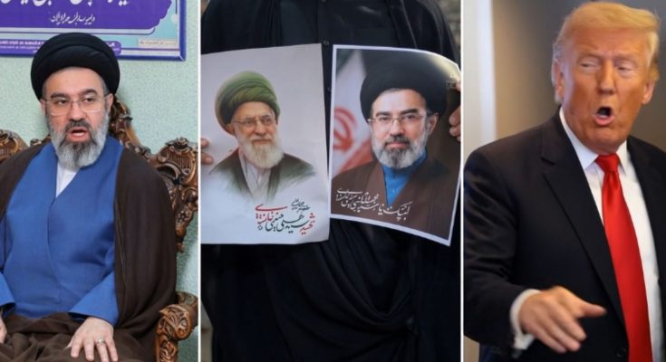 Trump reacts to Khamenei posters