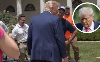 Trump at White House Rose Garden