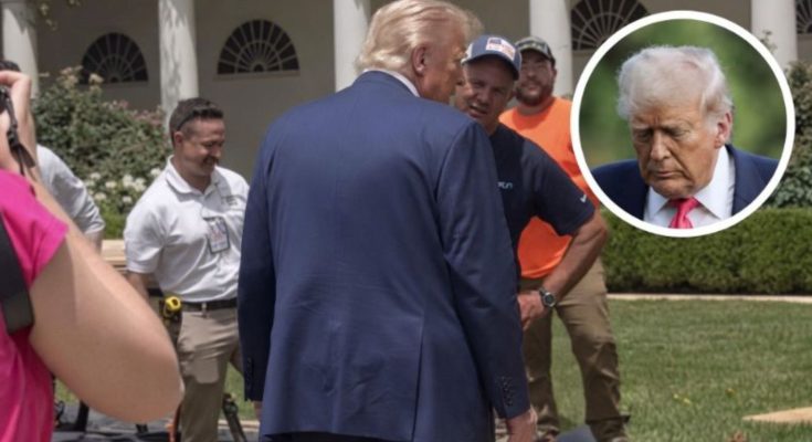 Trump at White House Rose Garden