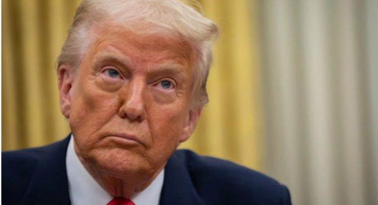 Donald Trump with tears in his eyes make the sad