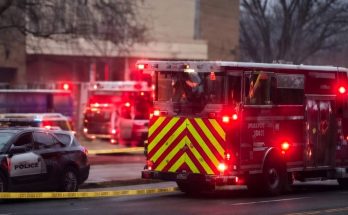 Madison school shooting police fire trucks