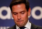 Marco Rubio breaking news sad expression