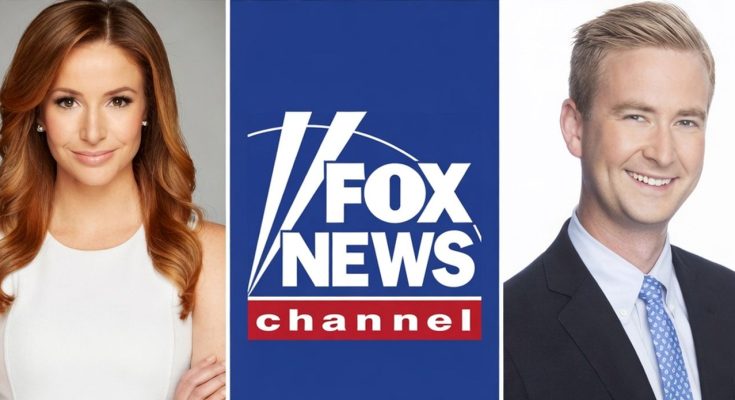 Fox News anchors at White House