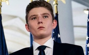 Barron Trump formal portrait