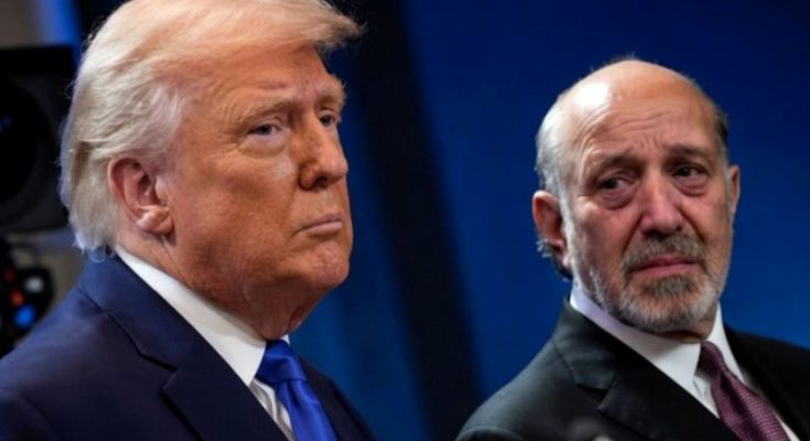 former President Donald Trump and Israeli Prime Minister Benjamin Netanyahu at a press