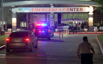 Police at Harris Health Emergency Center