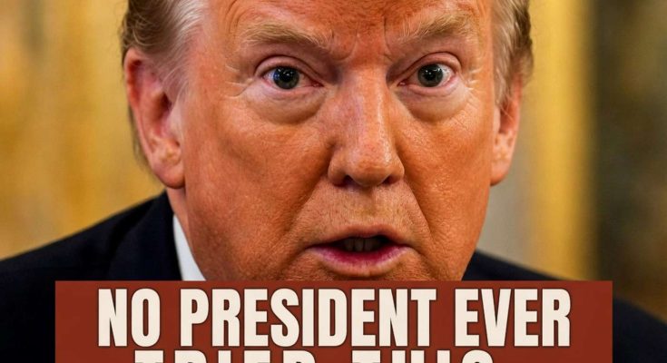 Trump just did this on live camera