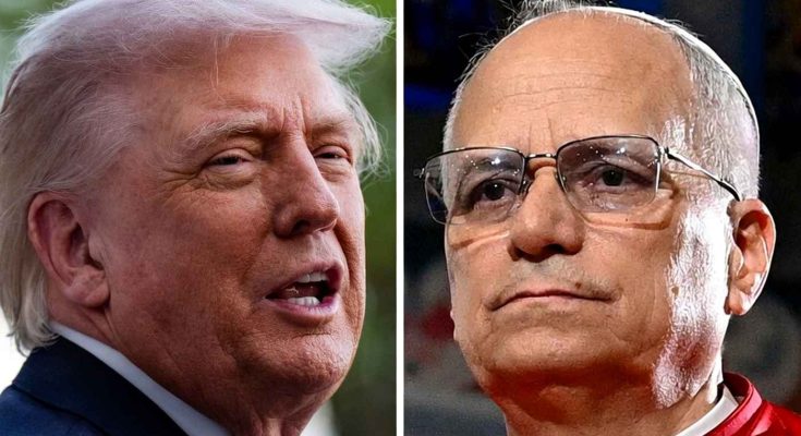 President Trump emphatically refused to back down from his ongoing