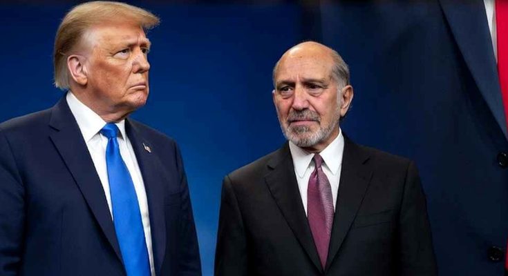 This ends Trump aerial view property arrow