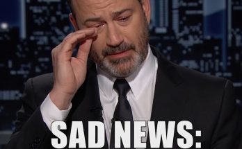 Jimmy Kimmel sad news with tears