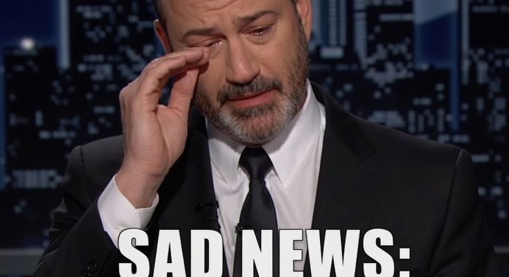 Jimmy Kimmel sad news with tears