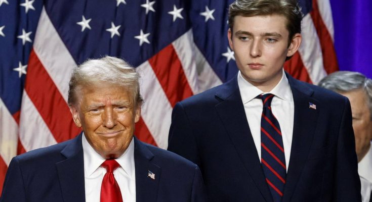 Donald Trump and Barron Trump